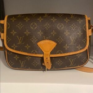 Louis Vuitton Brown Monogram Crossbody Bag